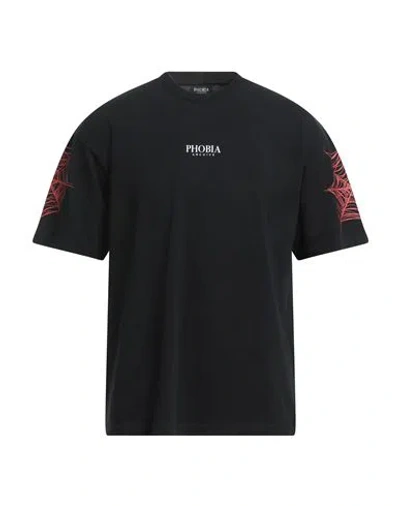 Phobia Archive Man T-shirt Black Size Xl Cotton
