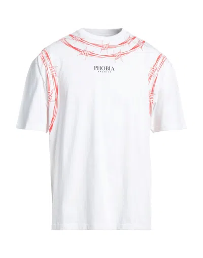 Phobia Archive T-shirts In White
