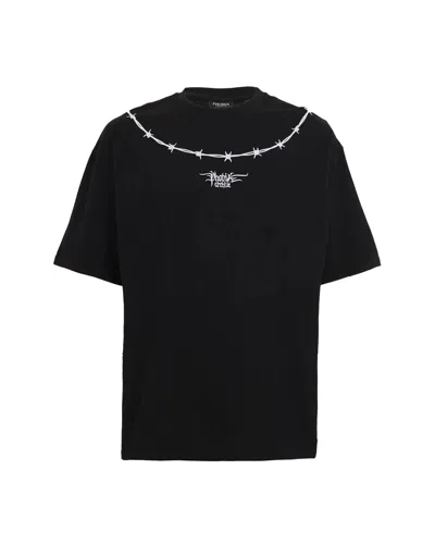 Phobia Archive T-shirt Barbed Wire Nera