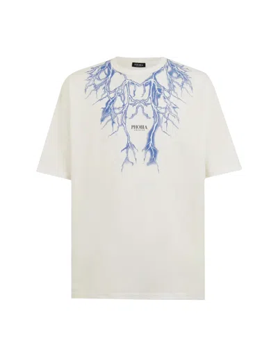Phobia Archive T-shirt Blue Lightning