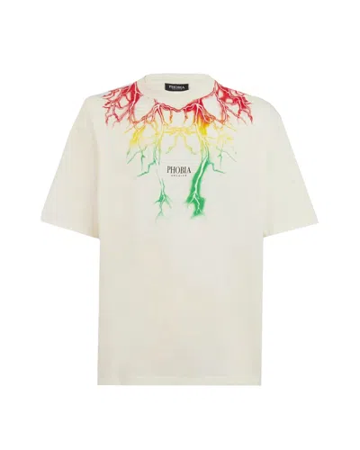 Phobia Archive T-shirt Green/red Lightning