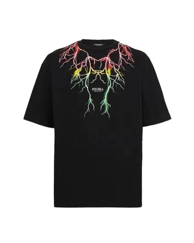 Phobia Archive T-shirt Green/red Lightning