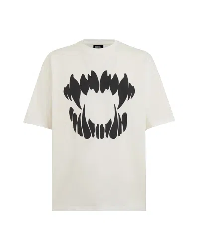 Phobia Archive T-shirt Mouth Bianca