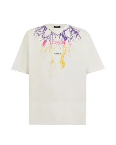 Phobia Archive T-shirt Purple/yellow Lightning
