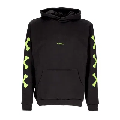 Phobia Cross Bones Hoodie Men's Lightweight Hoodie Black/green