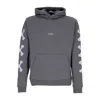Phobia Cross Bones Hoodie Men's Lightweight Hoodie Grey/lilac In Grey/lilac