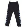 Phobia Cross Bones Men's Lightweight Tracksuit Pants Black/light Blue In Black/light Blue