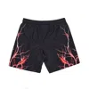 Phobia Lightning Swimwear Men's Swim Shorts Black/red In Black