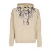 Phobia Lightweight Men's Hoodie Lightning Hoodie Beige/black In Beige/black