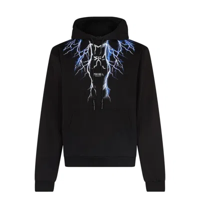 Phobia Lightweight Men's Hoodie Lightning Hoodie Black/blue/grey