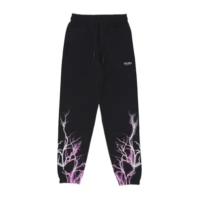 Phobia Lightweight Men's Tracksuit Pants Lightning Pant Black/purple/grey