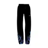 Phobia Lightweight Men's Tracksuit Pants Lightning Pants Black/blue/lightblue In Black/blue/lightblue