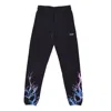 Phobia Lightweight Men's Tracksuit Pants Lightning Pants Black/blue/purple In Black/blue/purple