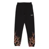 Phobia Lightweight Men's Tracksuit Pants Lightning Pants Black/orange In Black/orange