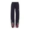 Phobia Lightweight Men's Tracksuit Pants Lightning Pants Black/red/green In Black/red/green