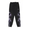 Phobia Lightweight Tracksuit Pants Men Lateral Lightning Print Pants Black/purple In Black