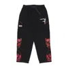 Phobia Long Men's Triple Skull Print Cargo Pants Black/red In Black/red