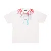 Phobia Men's Bicolor Lightning Print Tee White T-shirt In White