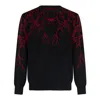 Phobia Men's Lightning Jumper Sweater Black/red In Black