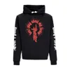 Phobia Men's Lightweight Hooded Sweatshirt  Print Hoodie X Emis Killa Black In Black