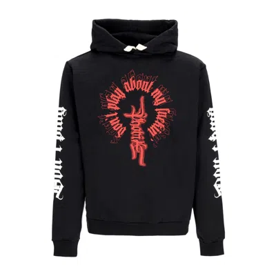 Phobia Men's Lightweight Hooded Sweatshirt  Print Hoodie X Emis Killa Black