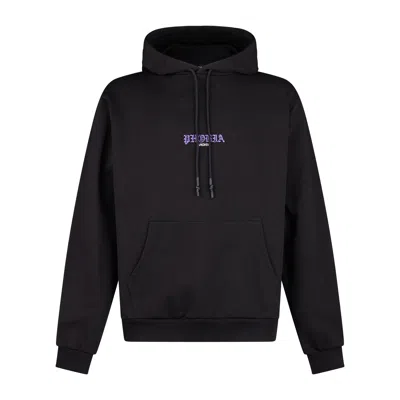 Phobia Men's Lightweight Hooded Sweatshirt Skull Print Hoodie Black