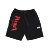 Phobia Men's Shorts Big Print Logo Shorts Black In Black