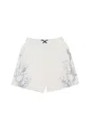 Phobia Men's Shorts Reflective Lightning Shorts Off White In White