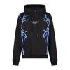 Phobia New Lightning Hoodie Men's Lightweight Hoodie Black/blue In Black/blue