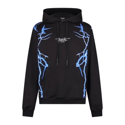 Phobia New Lightning Hoodie Men's Lightweight Hoodie Black/blue