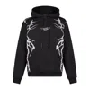 Phobia New Lightning Hoodie Men's Lightweight Hoodie Black/grey In Black/grey