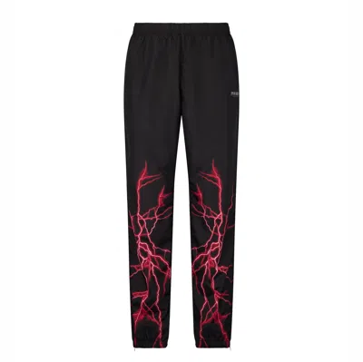 Phobia New Lightning Pants Men's Tracksuit Pants In Black/red