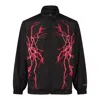Phobia New Lightning Tracksuit Men's Jacket Black/red In Black/red