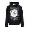 Phobia Tiger Hoodie X Emis Killa Black Men's Lightweight Hooded Sweatshirt In Black