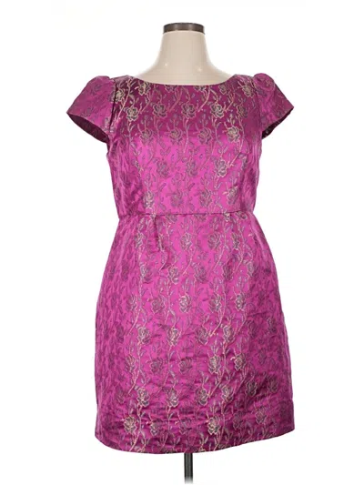 Pre-owned Phoebe Couture Cocktail Dress In Pink