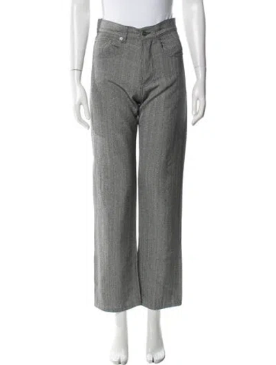 Pre-owned Phoebe Philo 2025 Wide Leg Jeans In Blue
