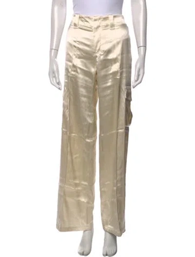 Pre-owned Phoebe Philo 2025 Wide Leg Pants In Neutrals