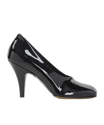 Phoebe Philo 90mm Patent Leather Heeled Pumps In Black