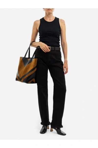 Phoebe Philo Arch Jeans In Black