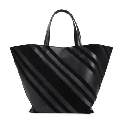 Phoebe Philo Basket Cabas Shoulder Bag Women In Black