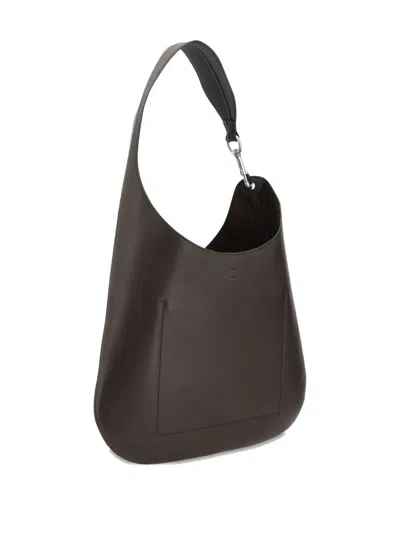 Phoebe Philo Bean Dog-clip Shoulder Bag In Brown