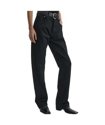 Phoebe Philo Classic Loose-fit Jeans In Black