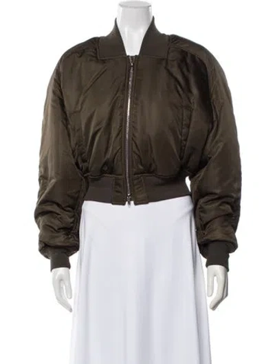 Pre-owned Phoebe Philo Bomber Jacket W/ Tags In Green