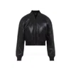 Phoebe Philo Shrunk Bomber In Black