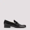 Phoebe Philo Calf Leather Loafers In Black