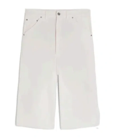 Phoebe Philo Carpenter Shorts In White