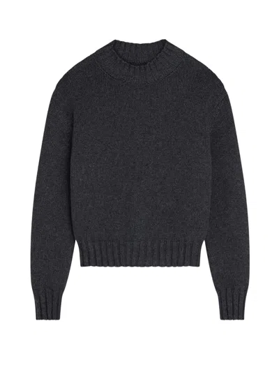 Phoebe Philo Cashmere Sweater For Women - Fw25 Collection In Gray