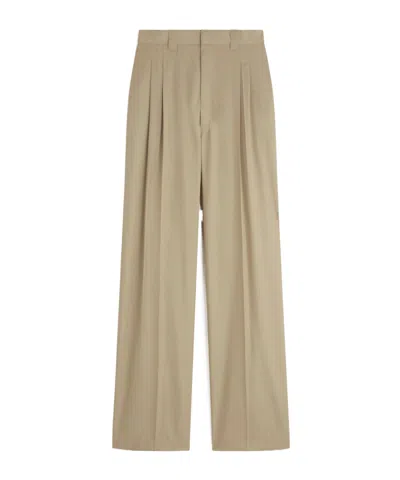 Phoebe Philo Casual Pants With Belt Loops In Nude
