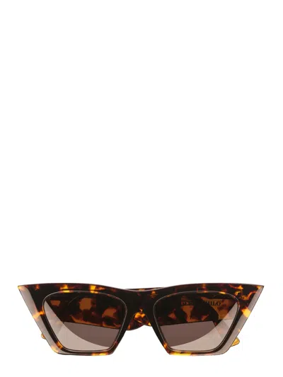 Phoebe Philo Cat-eye Sunglasses In Brown