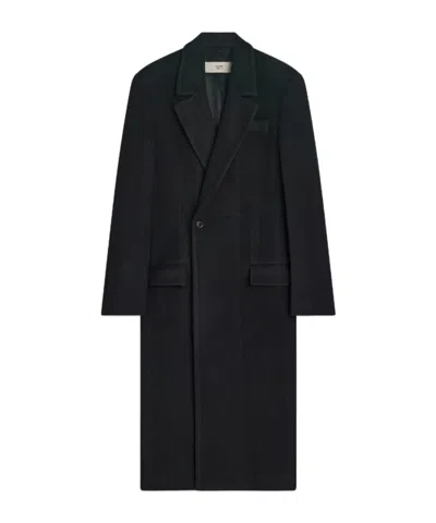 Phoebe Philo Classic Cashmere-blend Coat In Black